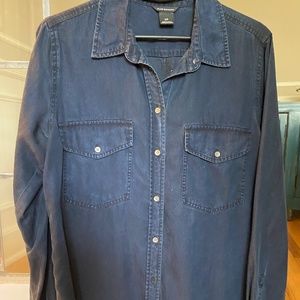 Club Monaco dark denim shirt